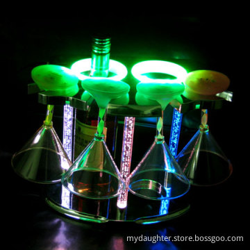 LED Glass and Wine Rack (MAL0001007)